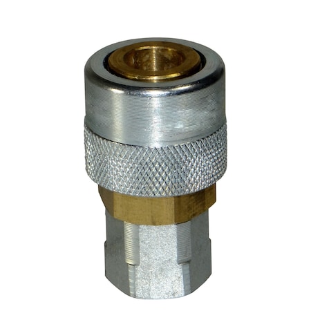 Bedford Precision Parts Bedford Precision Quick Disconnect Coupler 1/4in NPTf - 250PSI Air and Water 12-1340